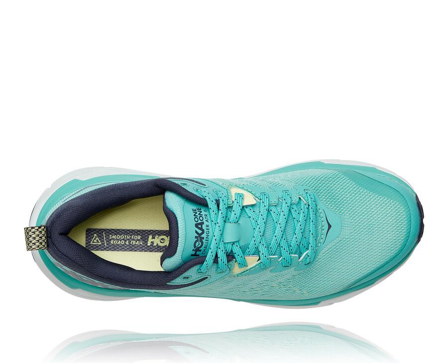 Hoka One One トレイルシューズ レディース 青/白 - チャレンジャー ATR 6 - JR0134962